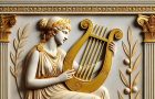 Arpa Antica strikes the golden lyre
